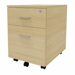 MOKA - Caisson mobile mélaminé 2 tiroirs MOKA - 2