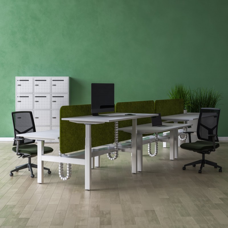 AXEL - BENCH bureaux motorisés AXEL - 1