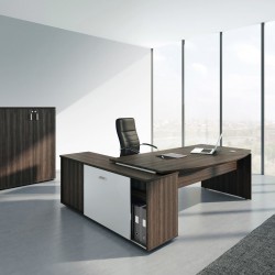 MOKA - Bureau pied panneau MOKA - 1